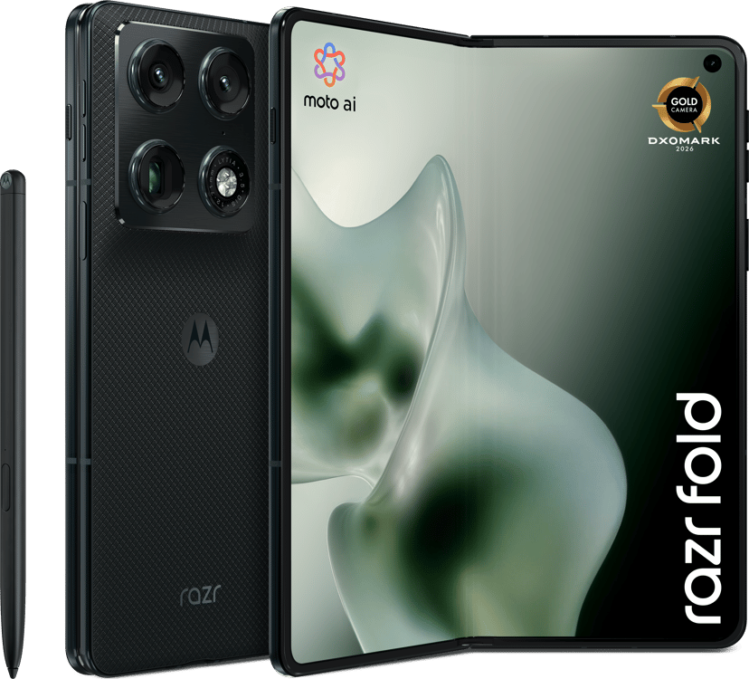 Motorola razr fold 512GB Svart