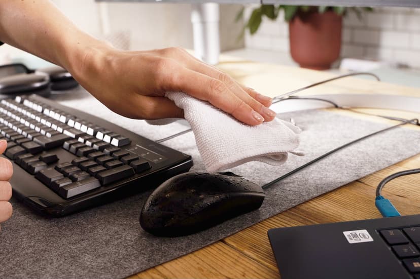 Kensington Pro Fit Wired Washable Mouse USB Mus