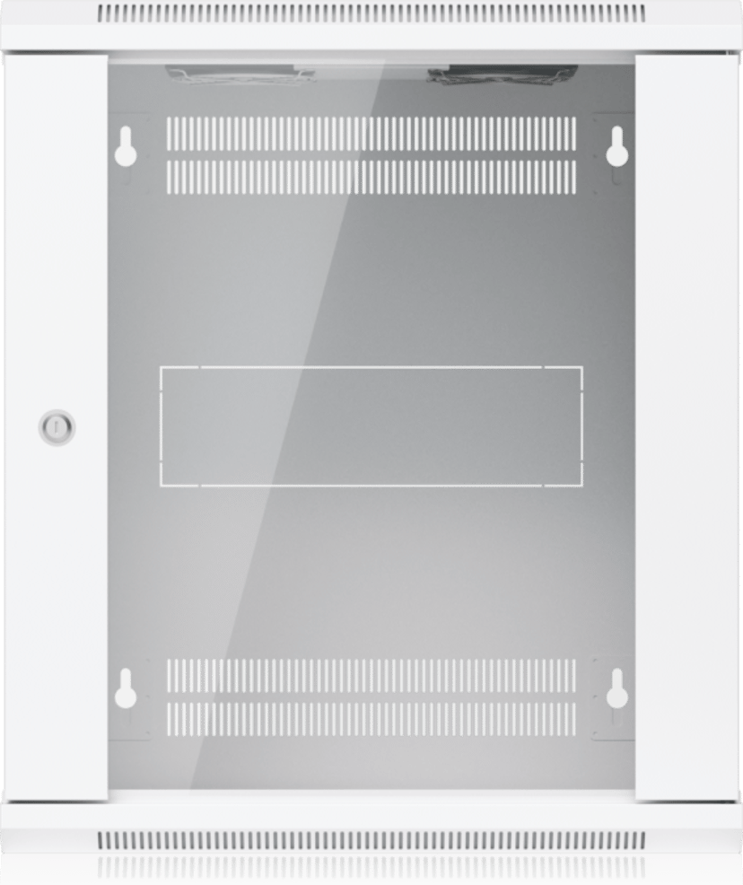 Ubiquiti 19" Rack Cabinet, 12 U, 45 cm, lasiovi