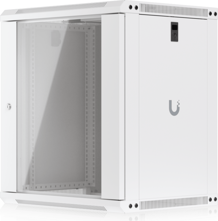 Ubiquiti 19" Rack Cabinet, 12 U, 45 cm, lasiovi