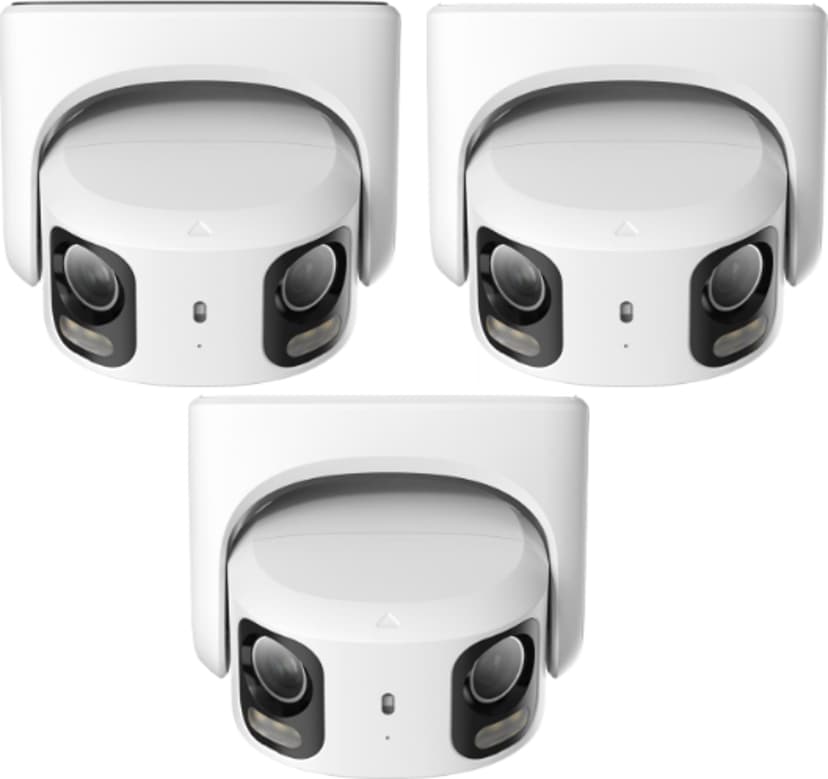 Reolink Pro RP-PCT16MD 16 MP Ultra HD Dual Lens Ai PoE-kamera 3-pack