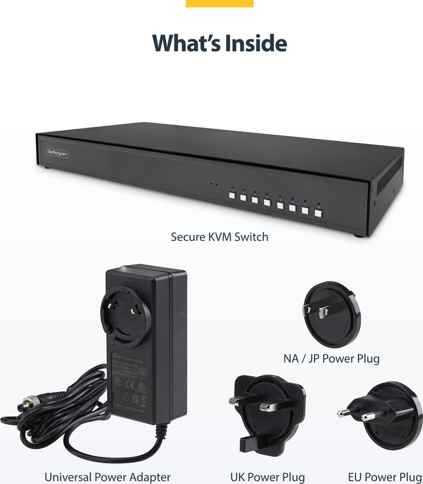Startech StarTech.com CK4-P108C KVM Switch Sort