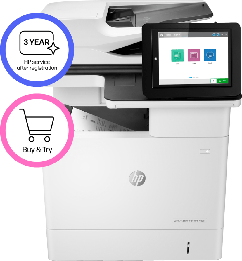 HP LaserJet Enterprise MFP M635H A4