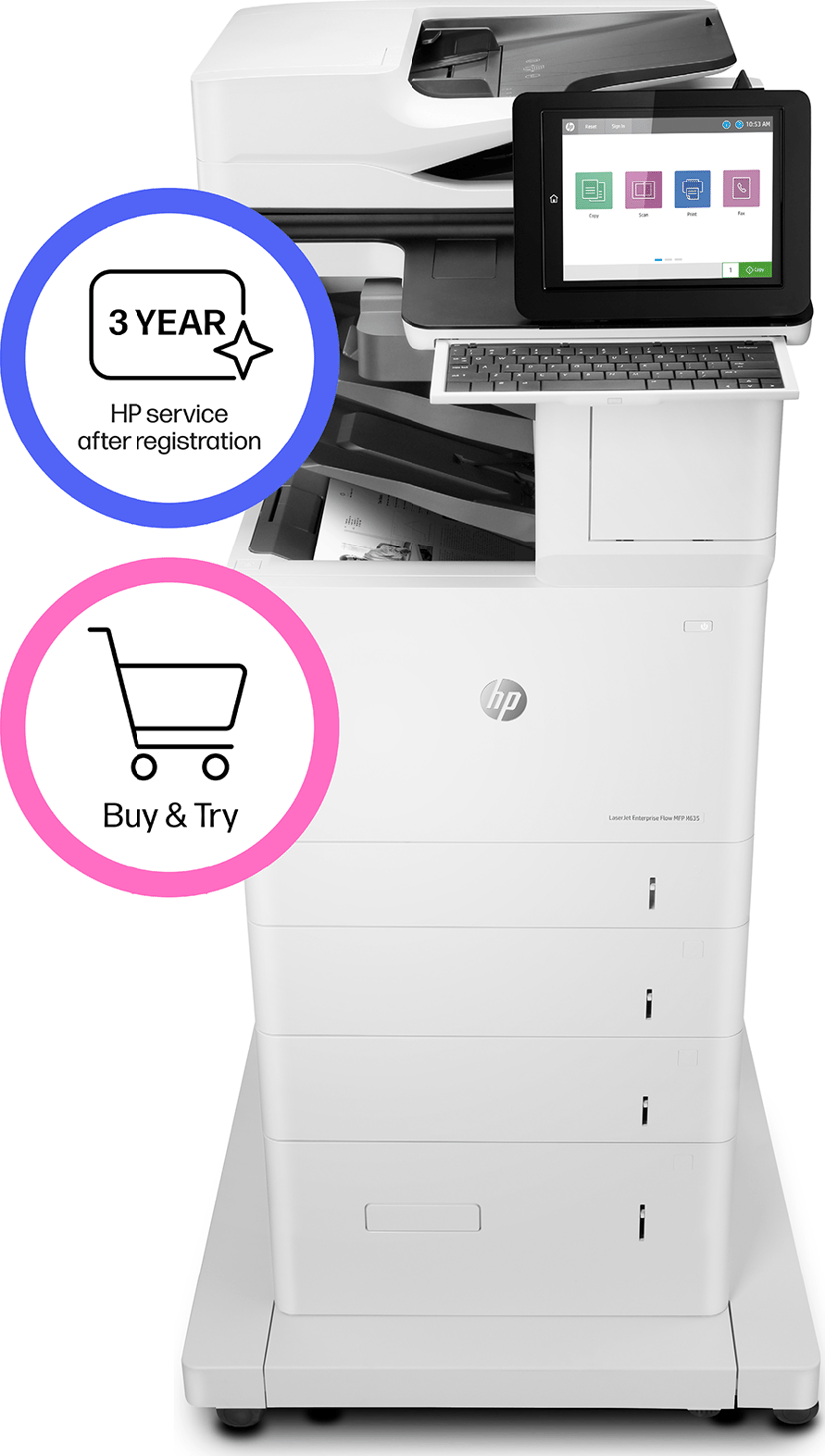 HP LaserJet Enterprise Flow MFP M635Z A4