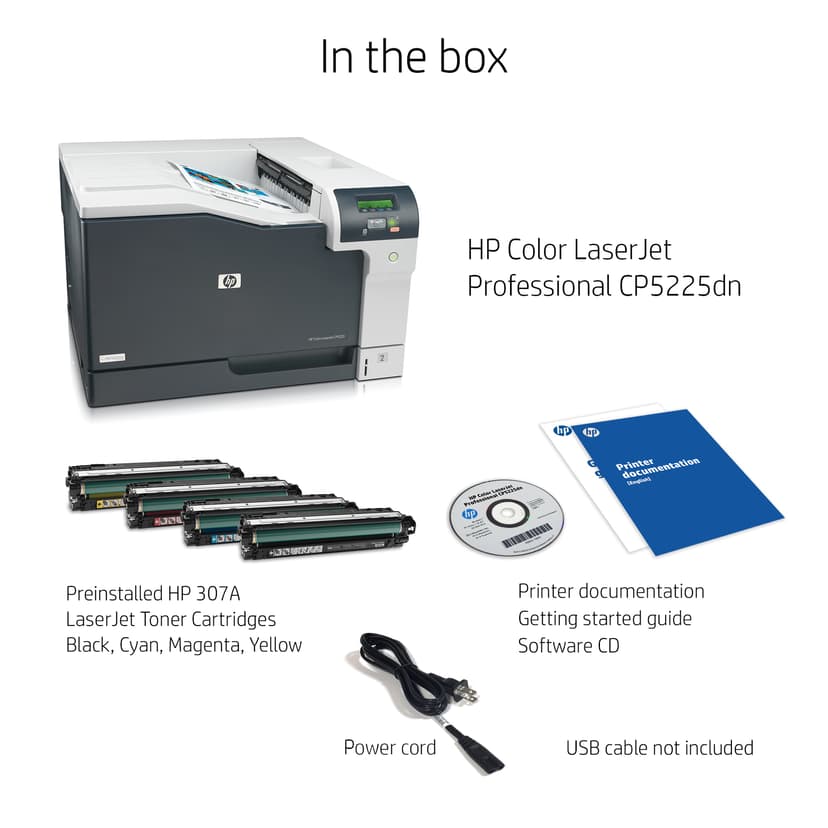 HP Color LaserJet PRO CP5225DN A3