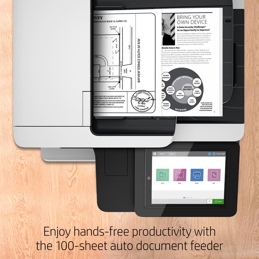 HP LaserJet Enterprise MFP M528F A4