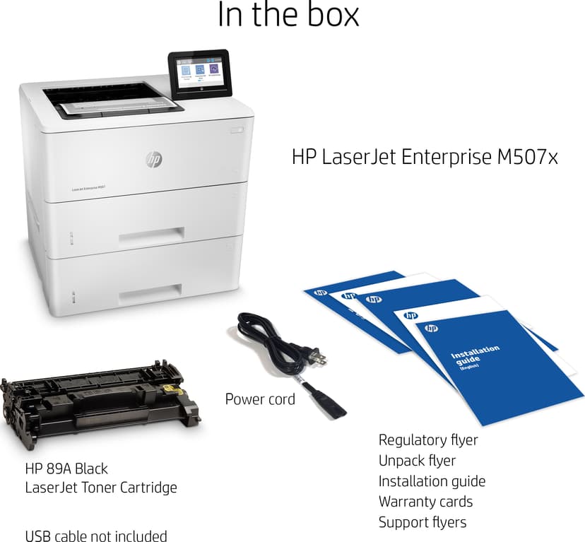 HP LaserJet Enterprise M507X A4