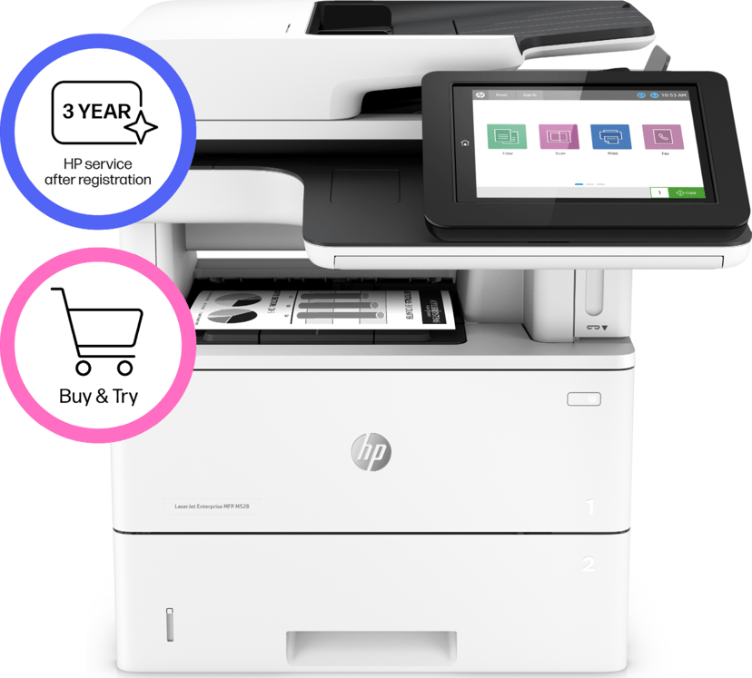 HP LaserJet Enterprise MFP M528F A4