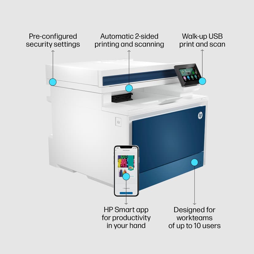 HP Color LaserJet Pro MFP 4302fdn A4