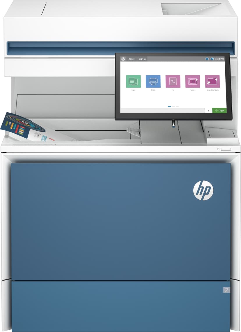 HP Color LaserJet Enterprise Flow MFP 6800zf skrivare