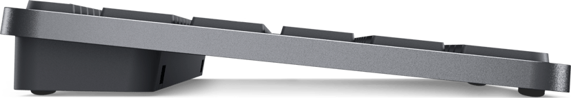 Dell Pro 7 KM746 tastatur Mus inkluderet Universel RF trådløs + Bluetooth QWERTY Nordisk Grafit Trådløs Nordisk Sæt