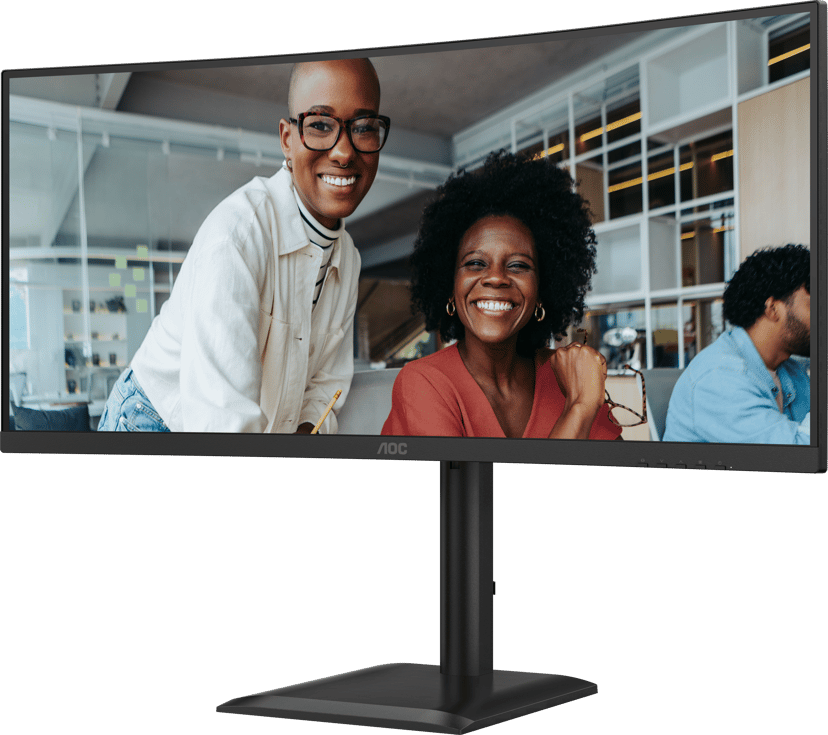 AOC CU34E4CV  - (Fyndvara klass 2) 34" 3440 × 1440pixels VA 21:9 120Hz