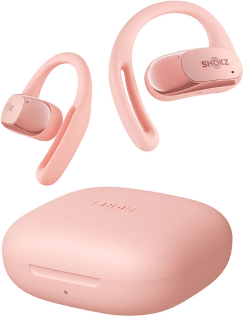 Shokz OpenFit Air Stereo Lyserød