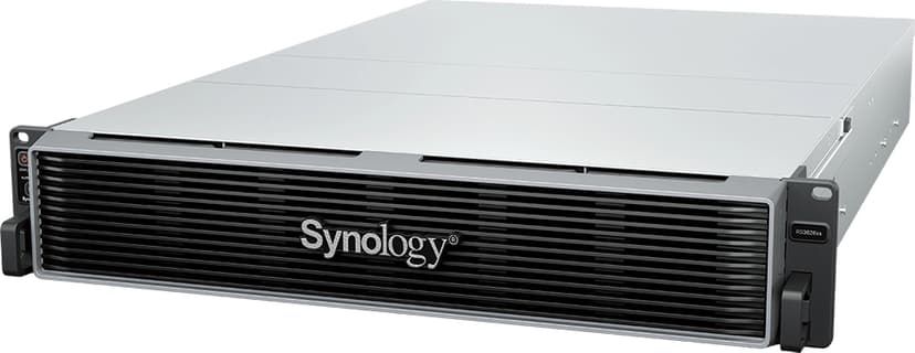 Synology RackStation RS3626xs NAS Teline ( 2U ) Intel® Xeon® D D-1726 8 GB DDR4 0 TB DiskStation Manager Musta