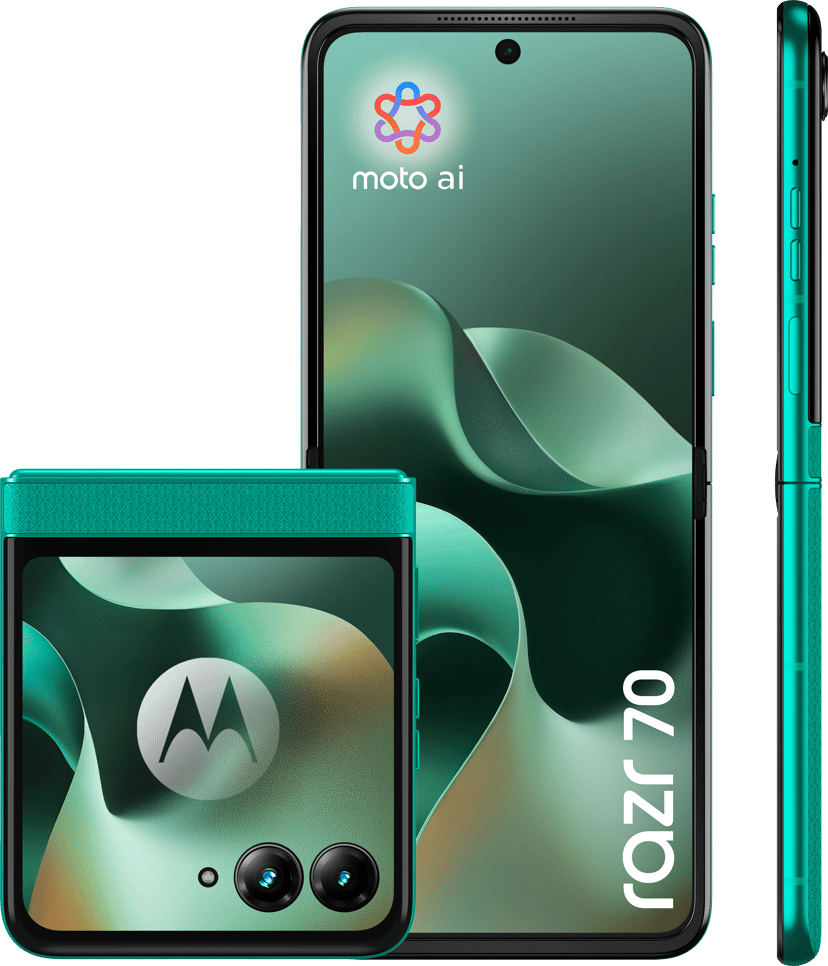 Motorola razr 70 256GB Mörkgrön