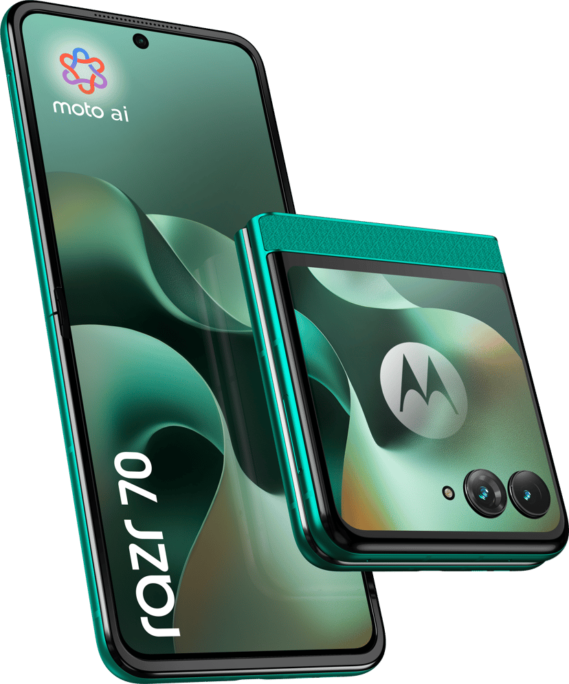Motorola razr 70 256GB Mørkegrøn