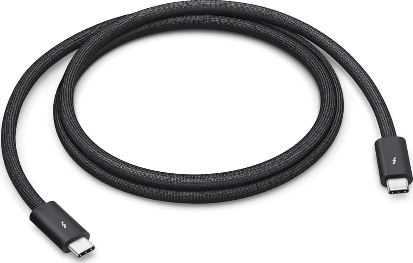 Apple Thunderbolt 5 (usb-c) Pro-kabel 1m Svart