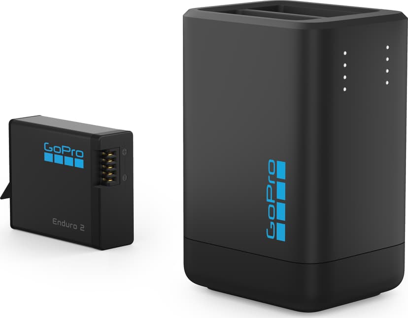 GoPro Dual Battery Charger (Enduro 2 Battery Included)
