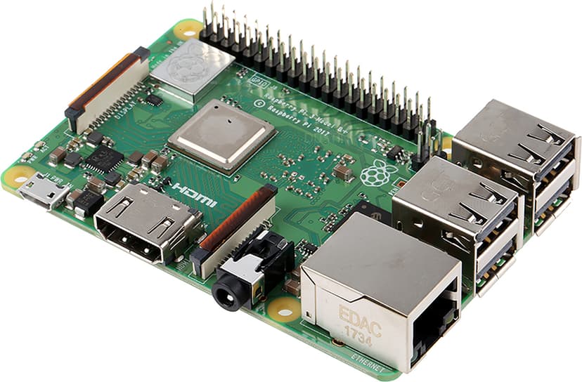 Raspberry Pi 3 Model B+ 1.4GHz 1GB RAM WIFI-AC/BT