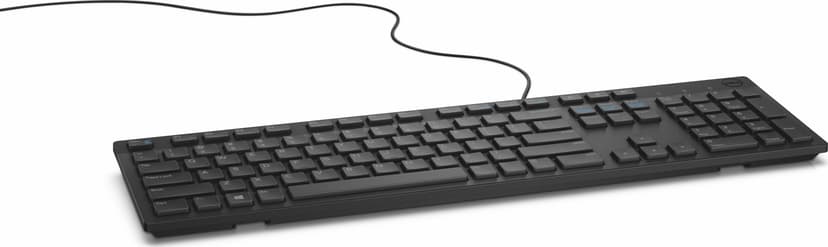 Dell trådbundet tangentbord – KB216 - USA internationell (QWERTY) - svart Kabel Amerikanskt internationellt
