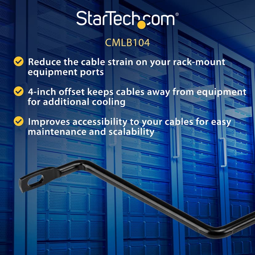 Startech Cable Management bar 10-Pack