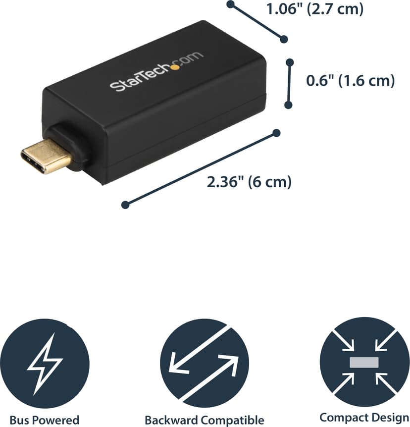 Startech USB-C Gigabit Ethernet-adapter