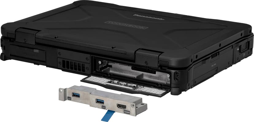 Panasonic Brukerkonfigurerbar I/O (USB 3.1 Type-A og HDMI)