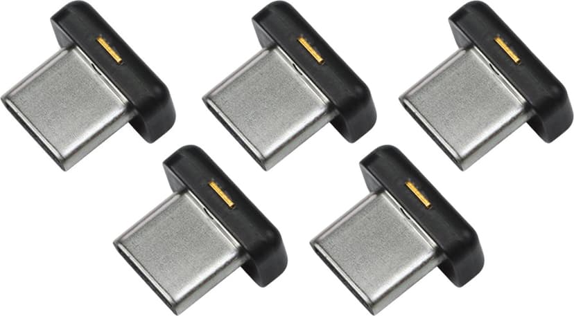 Yubico Yubikey 5C Nano (USB-C) 5-pak