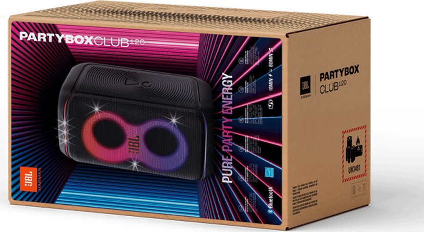 JBL Partybox Club 120 Svart