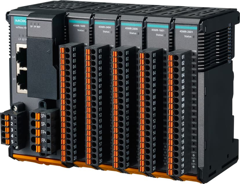 Moxa ioThinx 4510 modulær Remote I/O-adapter