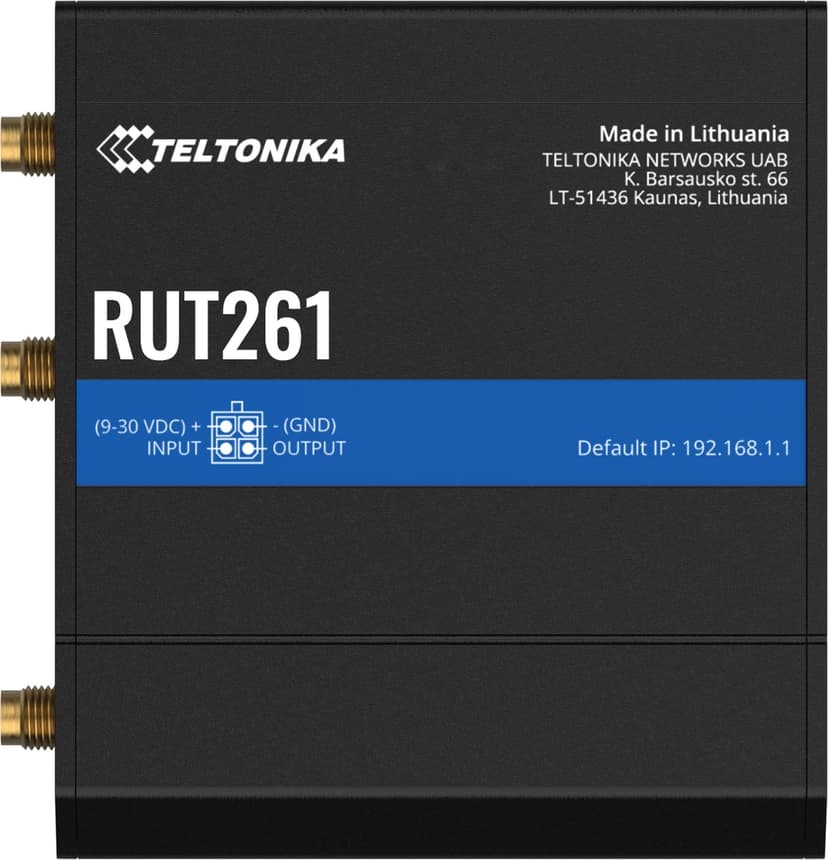Teltonika RUT261 industriële draadloze LTE-router