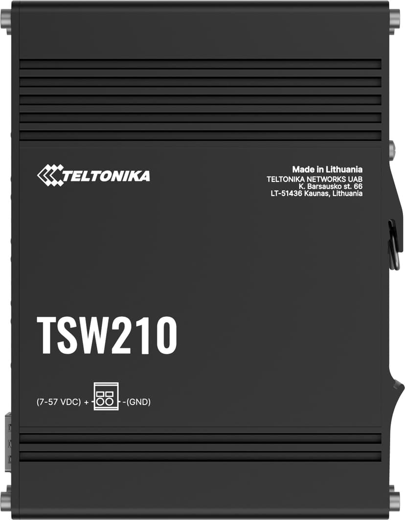 Teltonika TSW210 8-Portars Industriell Switch