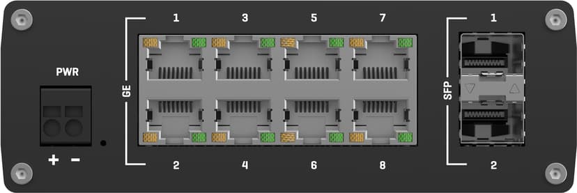 Teltonika TSW210 8-Portars Industriell Switch