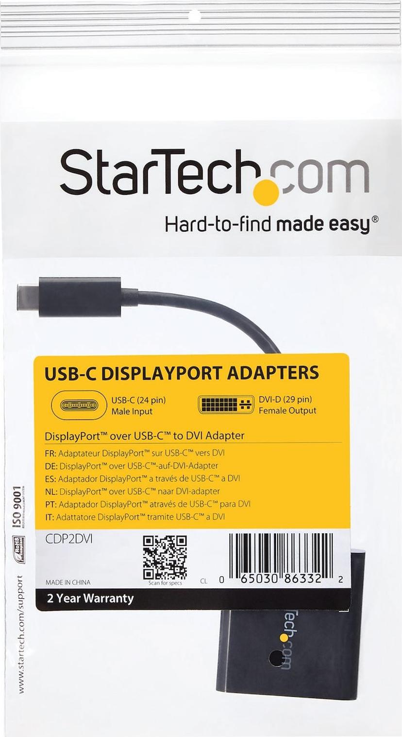 Startech USB C to DVI Adapter ekstern videoadapter