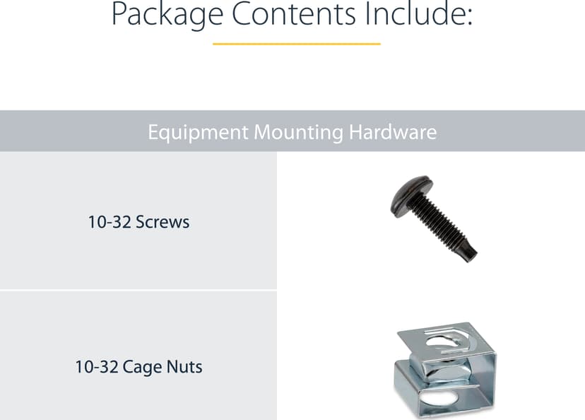 Startech Rail Depth Adapter Kit for Server Racks