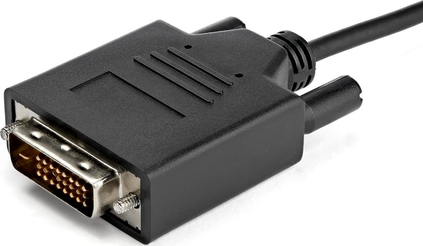 Startech extern videoadapter 1m USB-C DVI-D Svart