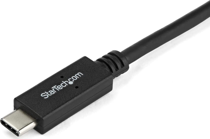Startech extern videoadapter 1m USB-C DVI-D Svart