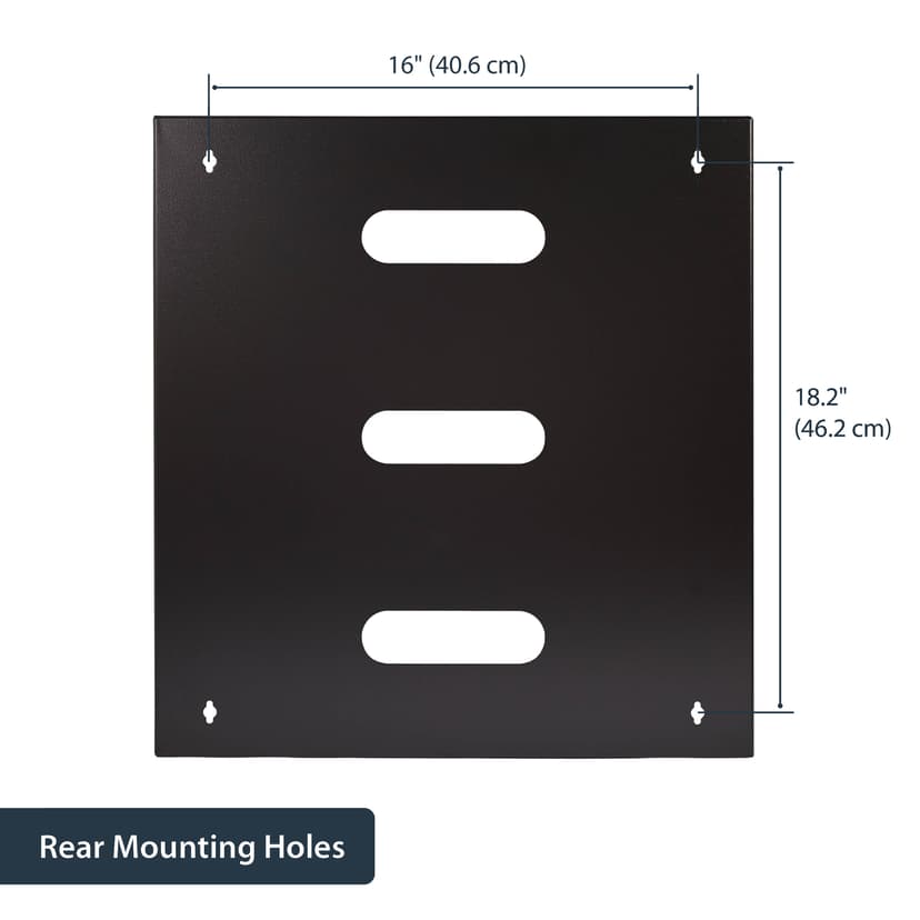 Startech 12U Wall Mount Patch Panel Bracket