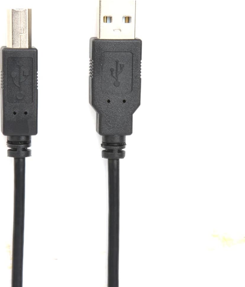 Prokord USB-kabel 3m USB-A USB-B Sort