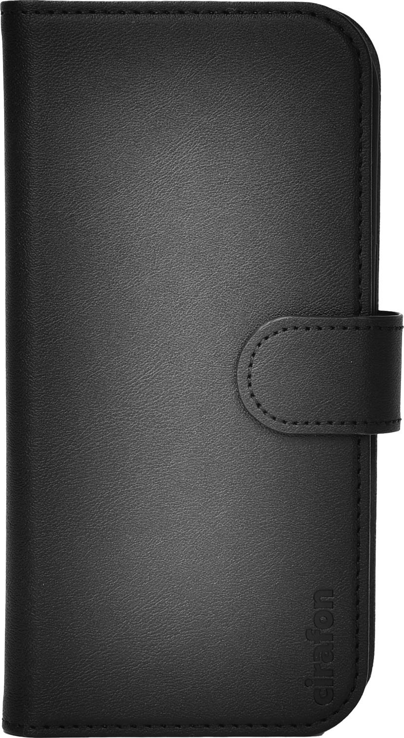 Cirafon PU Leather wallet iPhone 17 Musta