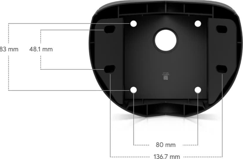 Ubiquiti UniFi Protect Ai PTZ precisionshörnfäste svart