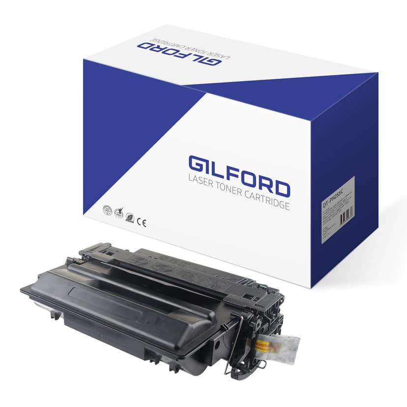 Gilford Toner Svart 6K SID - CE255A alternativ till: CE255A