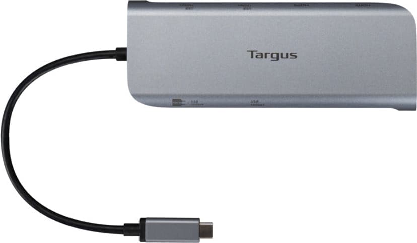 Targus Mobil dock med dobbelt video og 140 W EPR pass-through via USB-C USB-C 3.2 Gen 2 (3.1 Gen 2)
