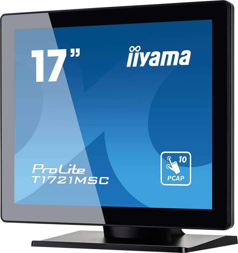 iiyama ProLite T1721MSC-B2 17" pekskärm SXGA TN 5:4 svart 17" 1280 × 1024pixels TN 5:4
