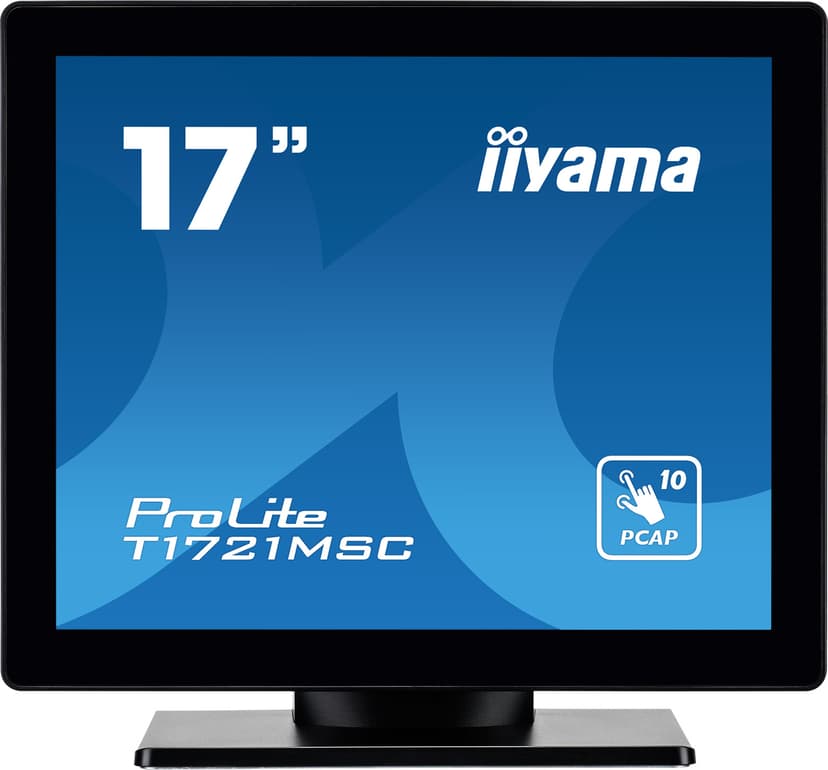 iiyama ProLite T1721MSC-B2 17" pekskärm SXGA TN 5:4 svart 17" 1280 × 1024pixels TN 5:4