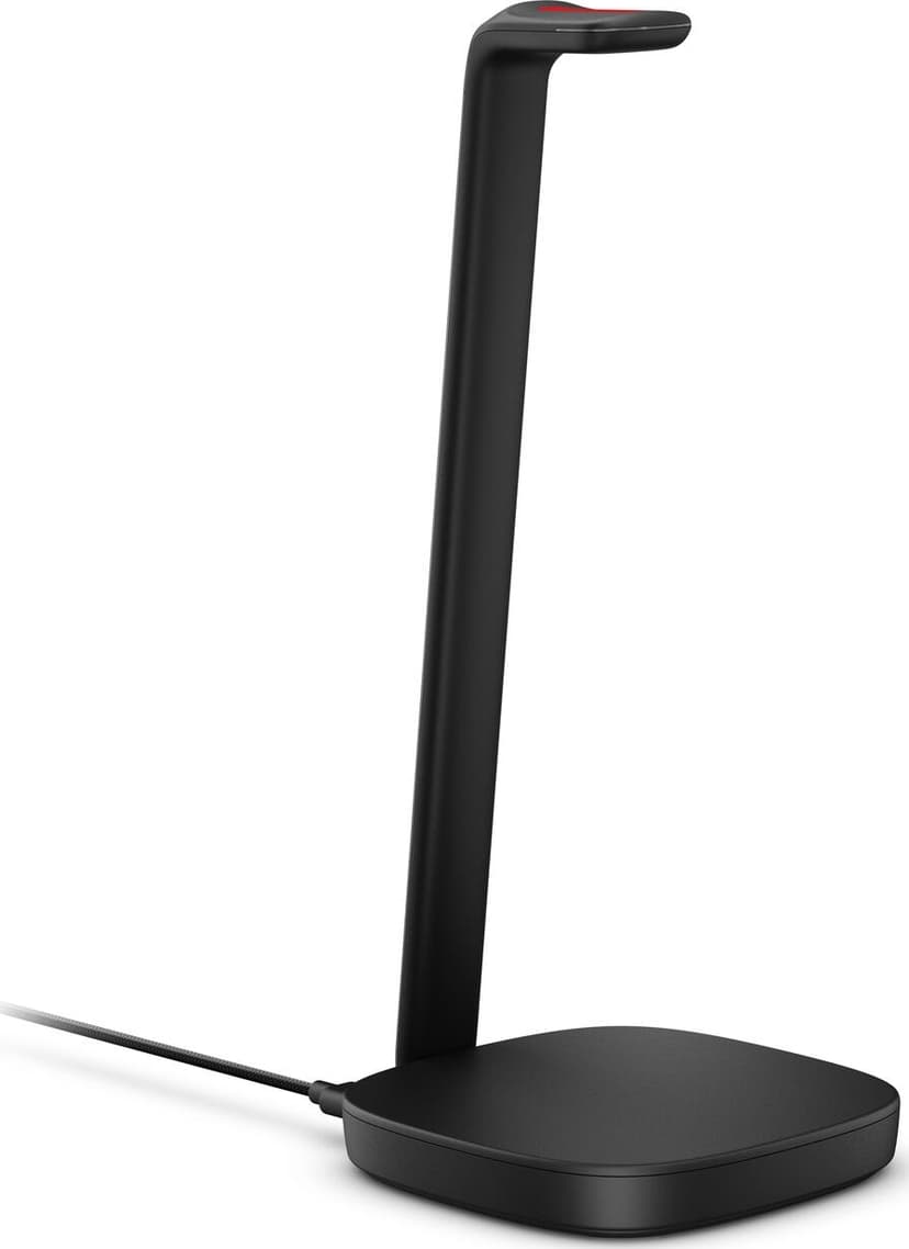 HP Poly Focus 625 Headset +Charge Stand Stereo Zwart
