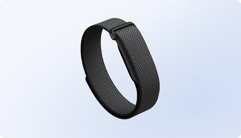 Fitbit Google Air Obsidian Svart
