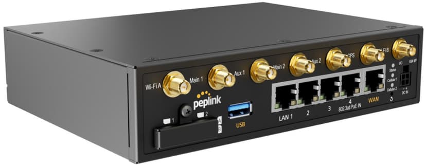 PEPLINK BR2 LTE/4G Robuuste dual-cellulaire router