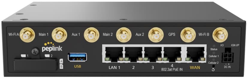 PEPLINK BR2 LTEA/4G Robust dual-cellular router