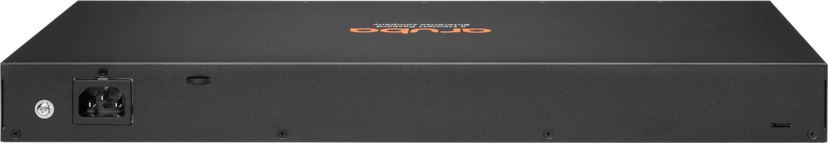 HPE Aruba Networking CX 6100 24G Class4 PoE 4SFP+ 370W hanterad L3 Gigabit Ethernet (10/100/1000) Strömförsörjning via Ethernet (PoE) stöd 1U Svart